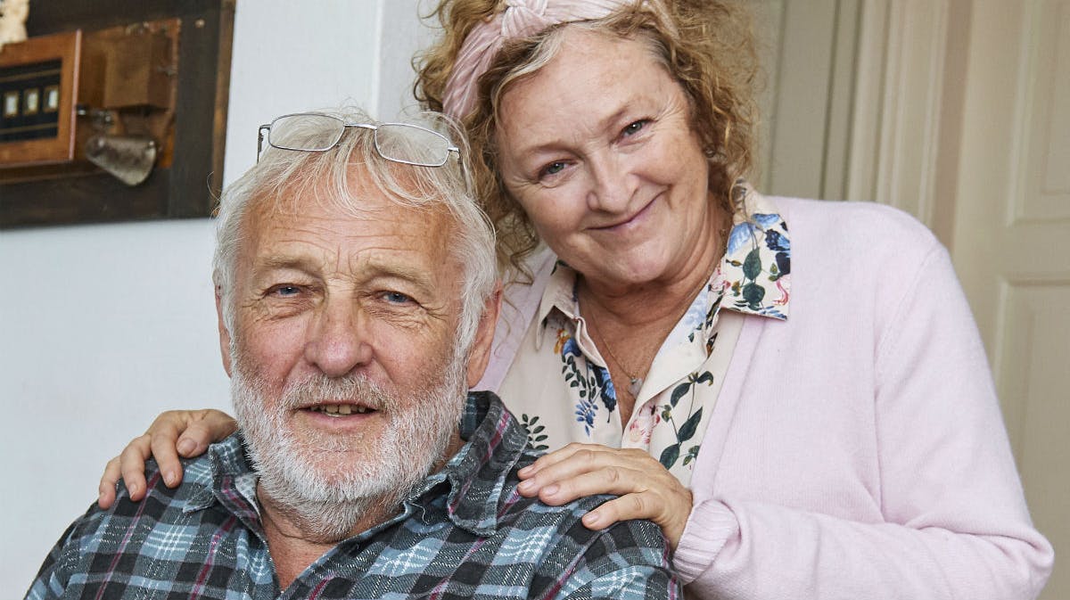 Niels Hausgaard og Kirsten Lehfeldt.