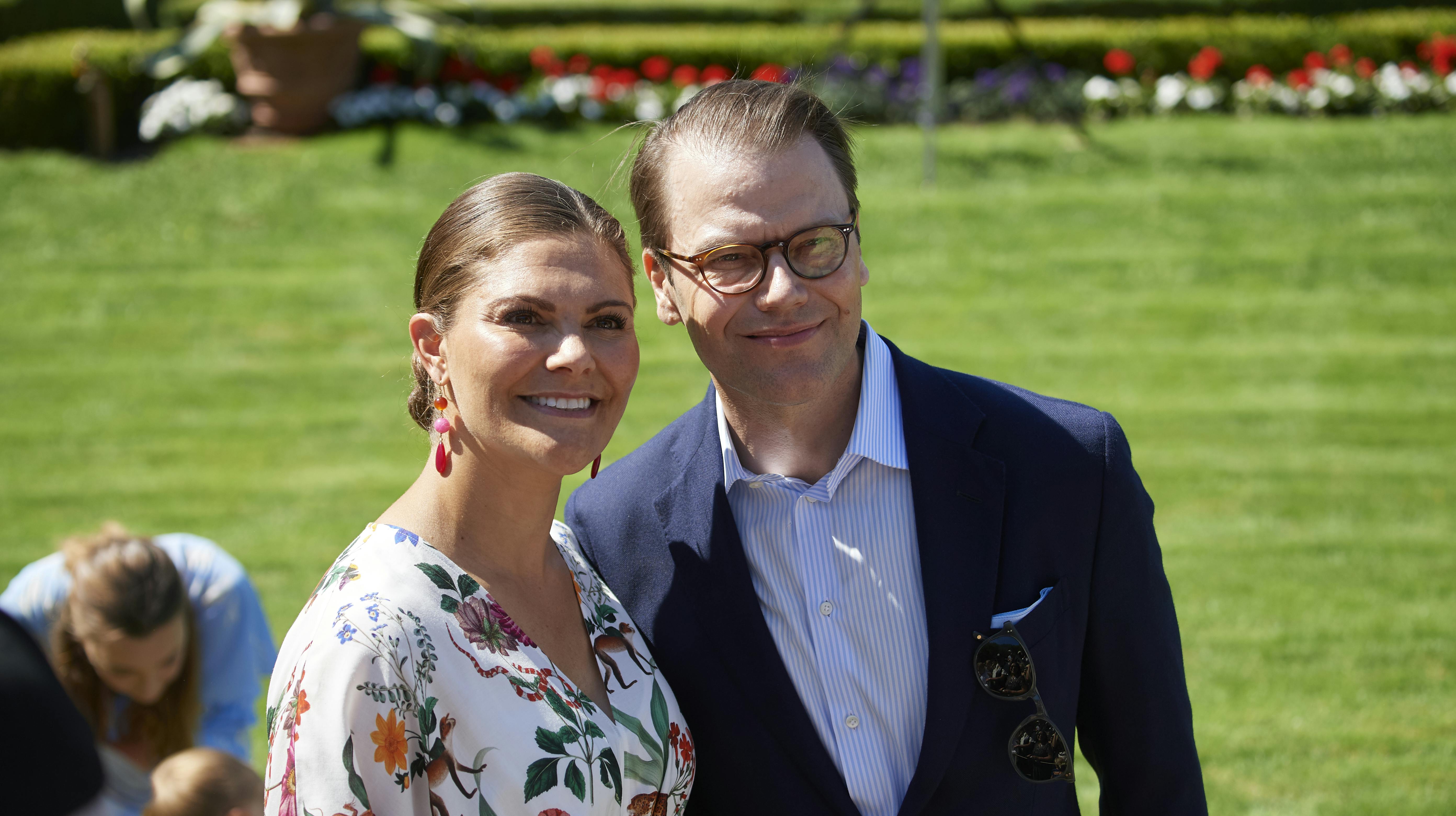 Sveriges kronprinsesse Victoria og prins Daniel