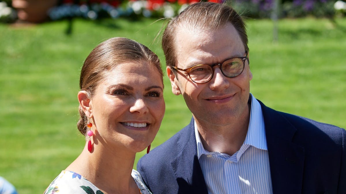 Kronprinsesse Victoria og prins Daniel