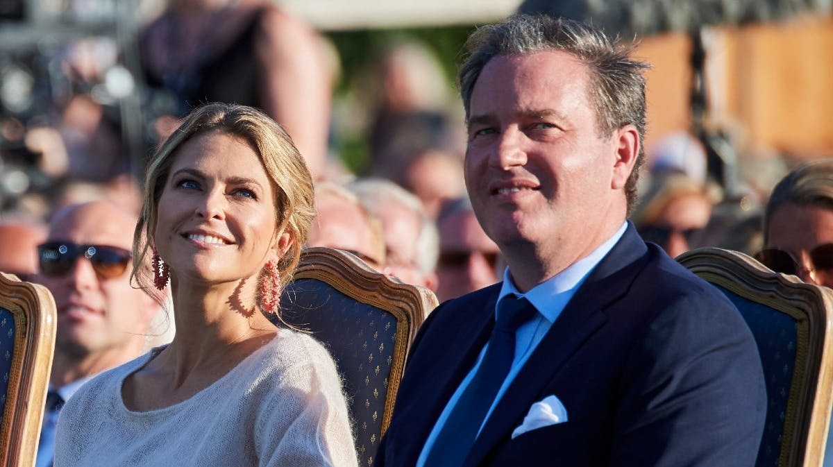 Prinsesse Madeleine og Chris O&acute;Neill.&nbsp;