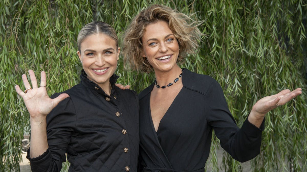 Christiane Schaumburg-Müller og Sarah Grünewald. 