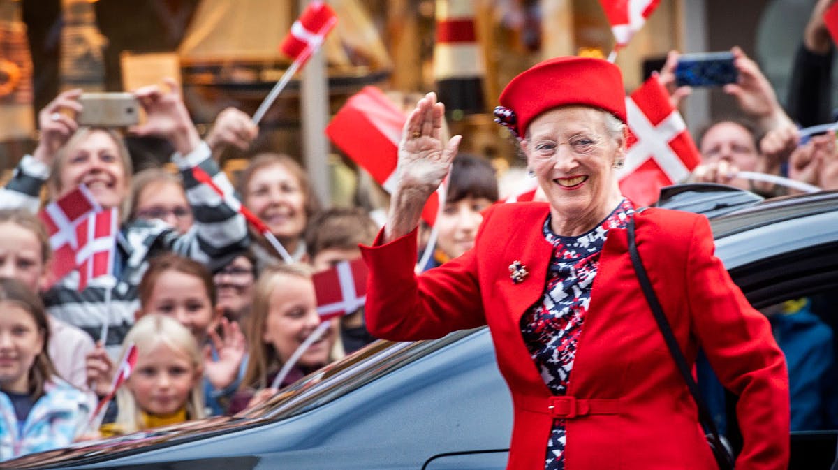 Dronning Margrethe.