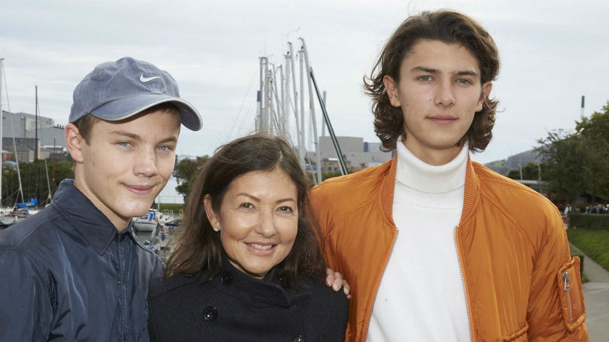 Prins Felix, grevinde Alexandra og prins Nikolai.