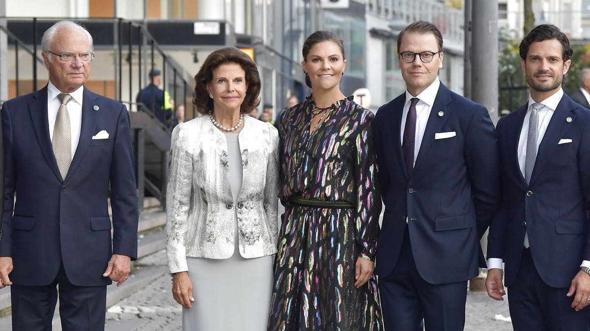 Carl Gustaf, Silvia, Victoria, Daniel og Carl Philip