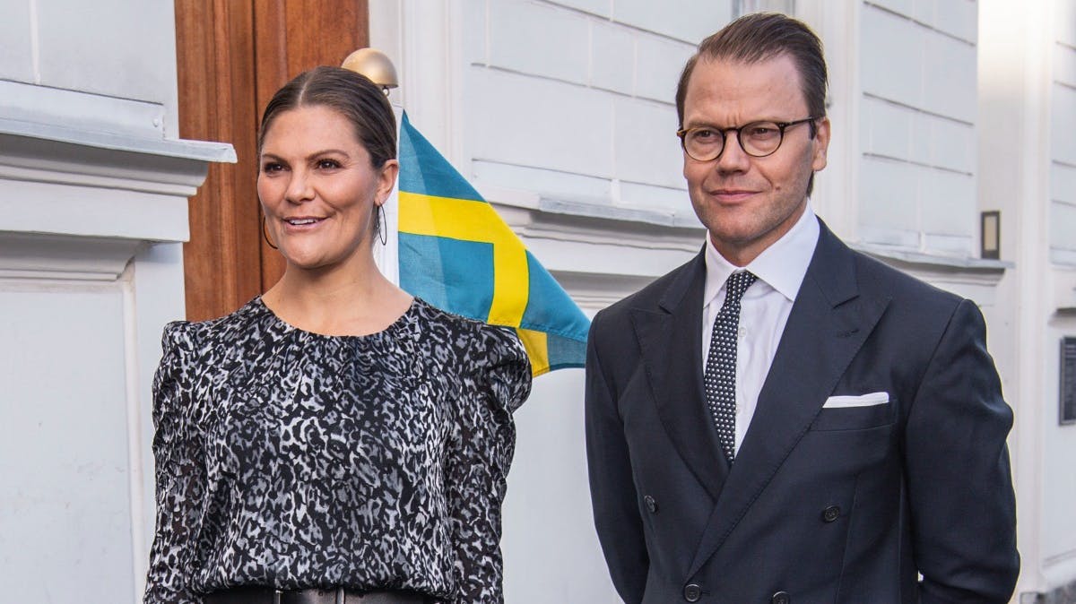 Kronprinsesse Victoria og prins Daniel