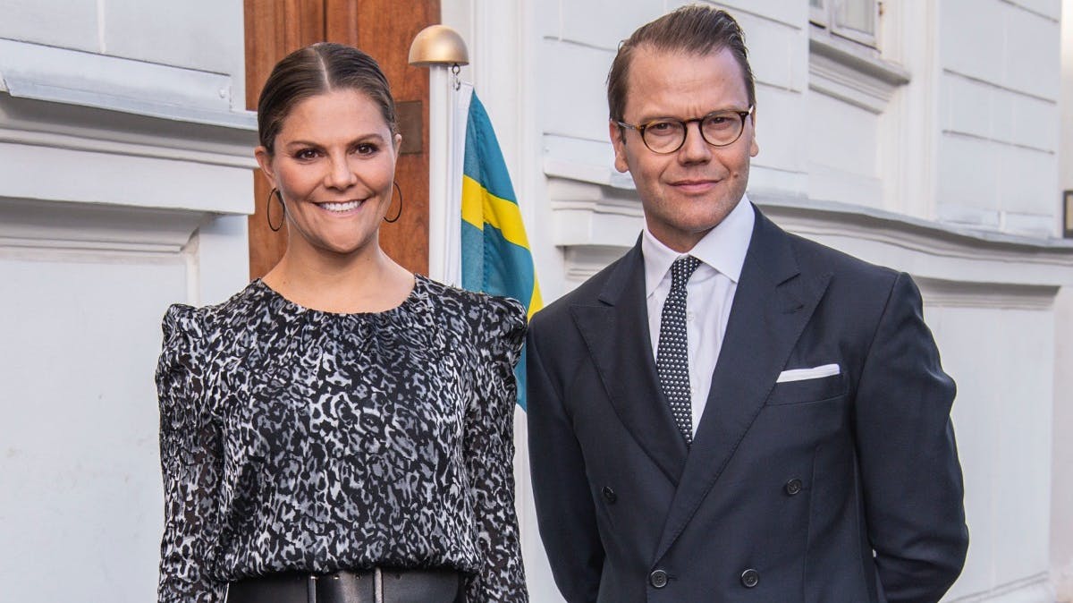 Kronprinsesse Victoria og prins Daniel