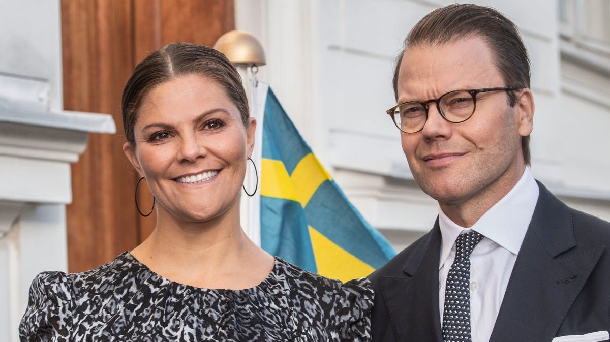 Kronprinsesse Victoria og prins Daniel