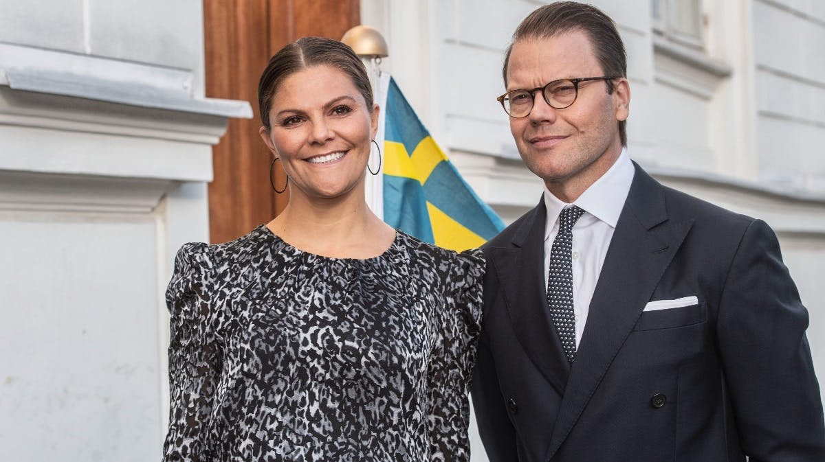 Kronprinsesse Victoria og prins Daniel