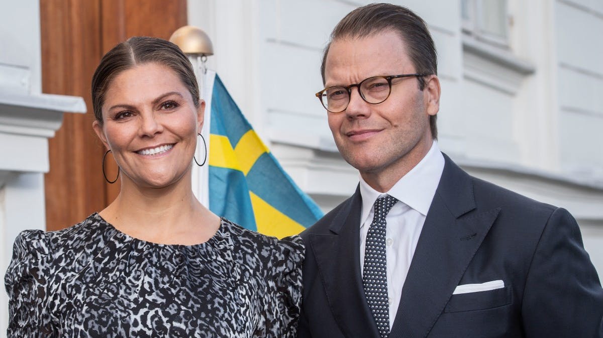 Kronprinsesse Victoria og prins Daniel