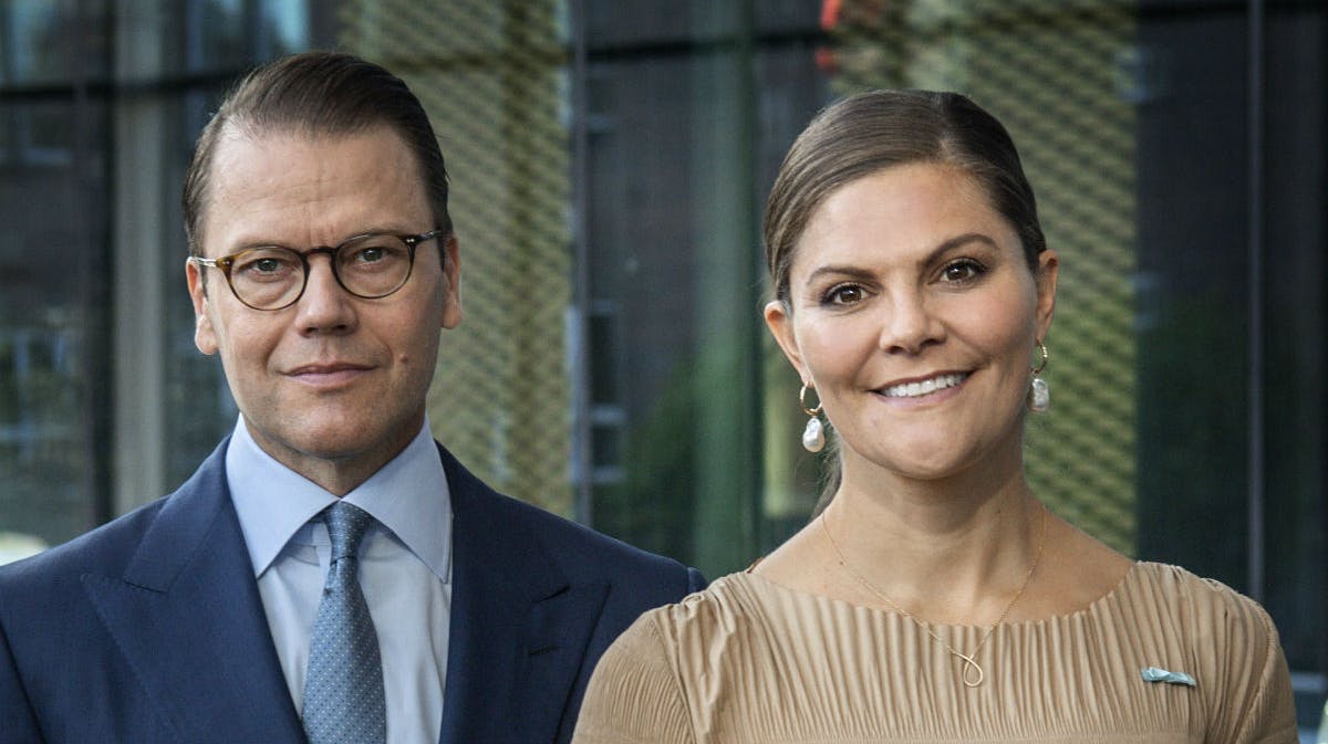 Prins Daniel og kronprinsesse Victoria.