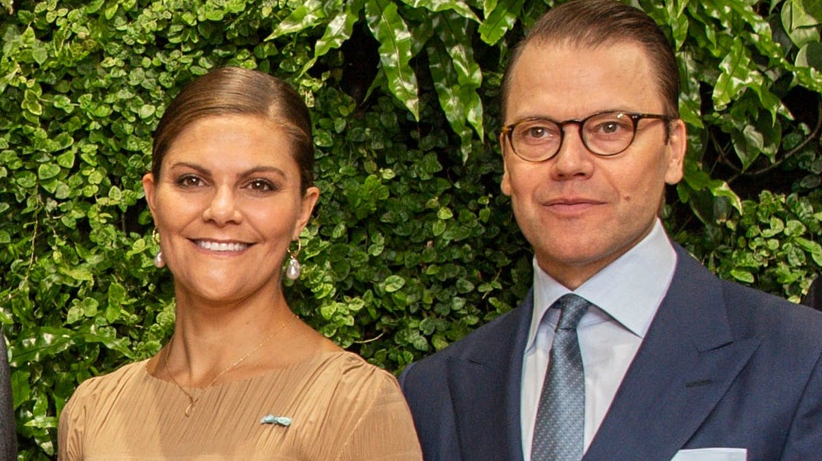 Kronprinsesse Victoria og prins Daniel
