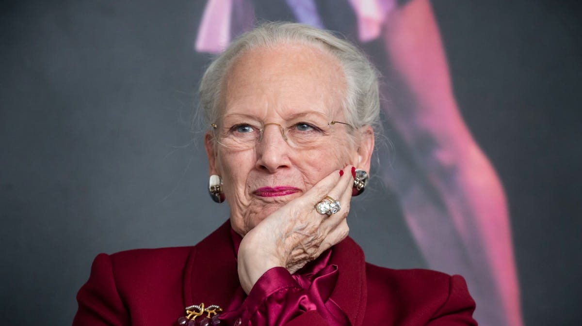 Dronning Margrethe. 