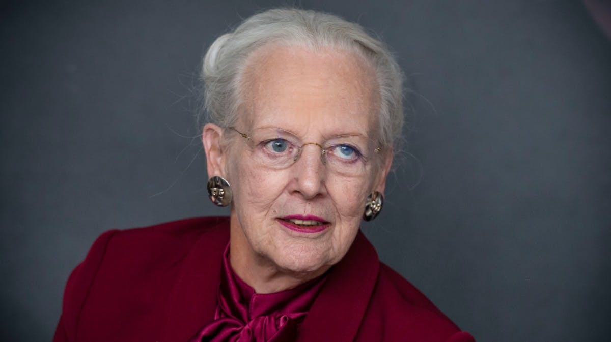 Dronning Margrethe. 