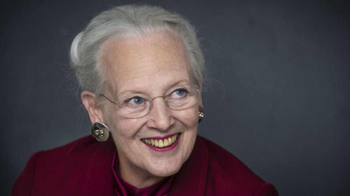 Dronning Margrethe. 