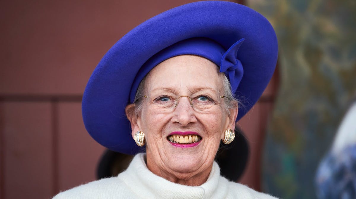 Dronning Margrethe. 