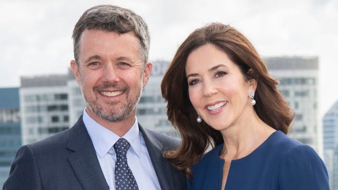 Kronprins Frederik og kronprinsesse Mary