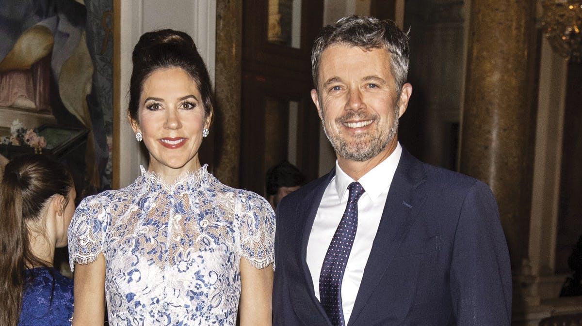 Kronprinsesse Mary og kronprins Frederik.