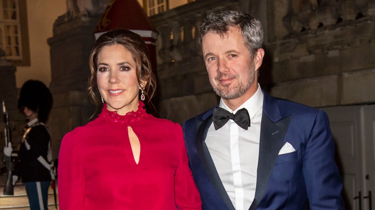 Kronprinsesse Mary og kronprins Frederik. 