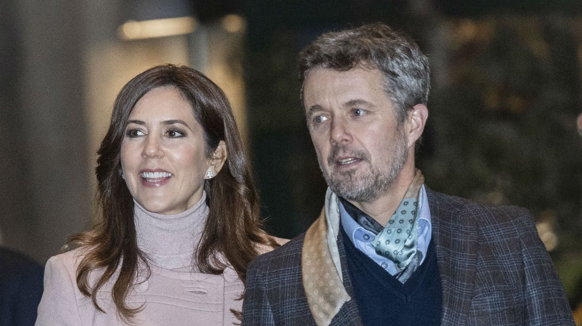 Kronprinsesse Mary og kronprins Frederik. 