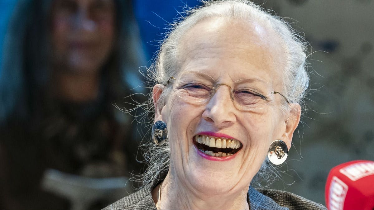 Dronning Margrethe til pressemøde i Tivoli