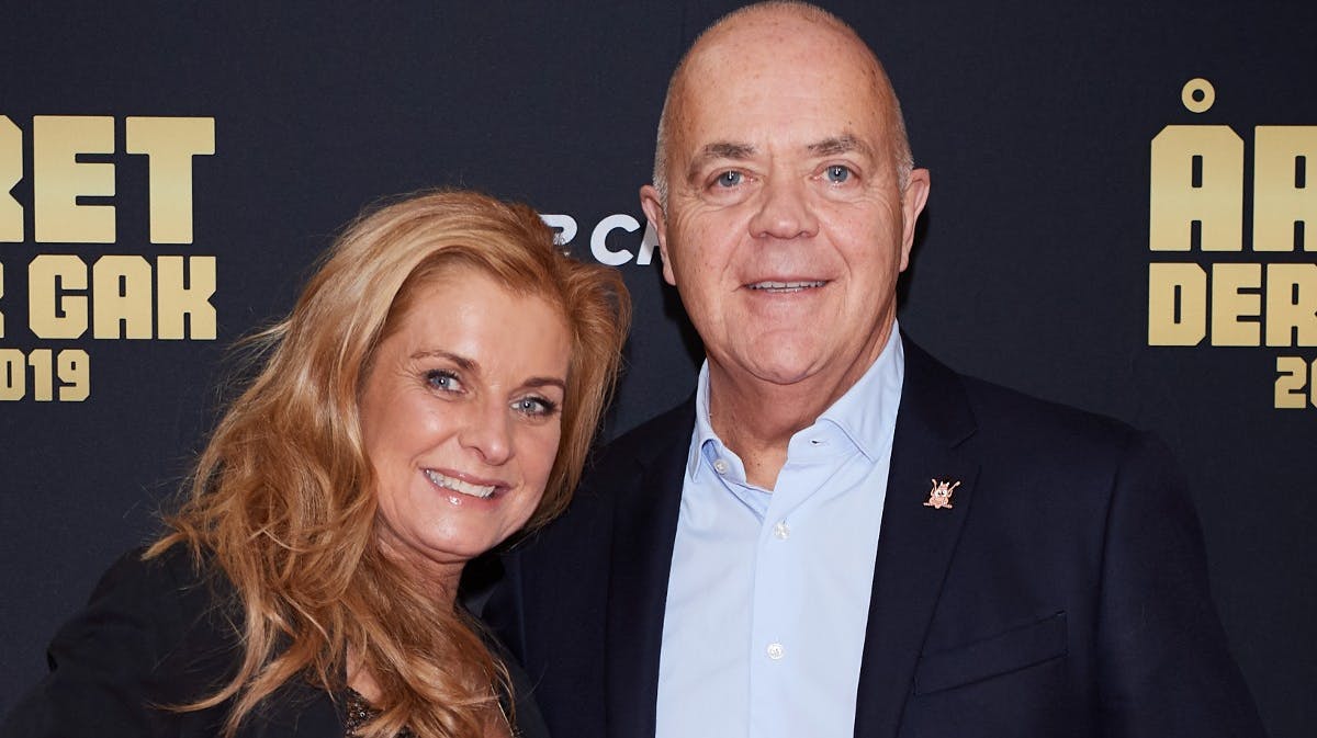 Jes Dorph-Petersen og kæresten Mai-Britt Hauerholm.