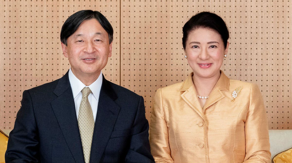 Kejser Naruhito og kejserinde Masako.  
