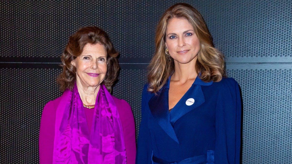 Dronning Silvia og prinsesse Madeleine