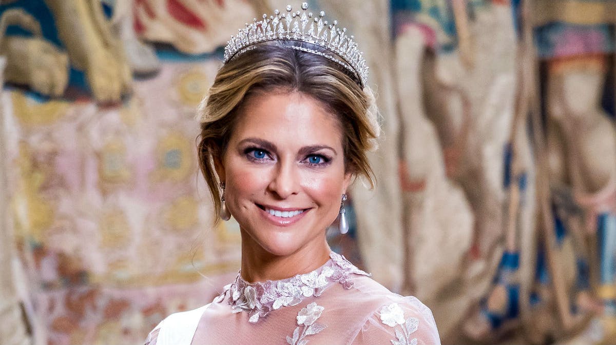 Prinsesse Madeleine ved sidste års nobelfejring.&nbsp;