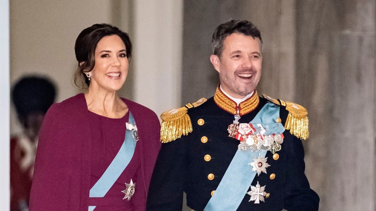 Kronprinsesse Mary og kronprins Frederik