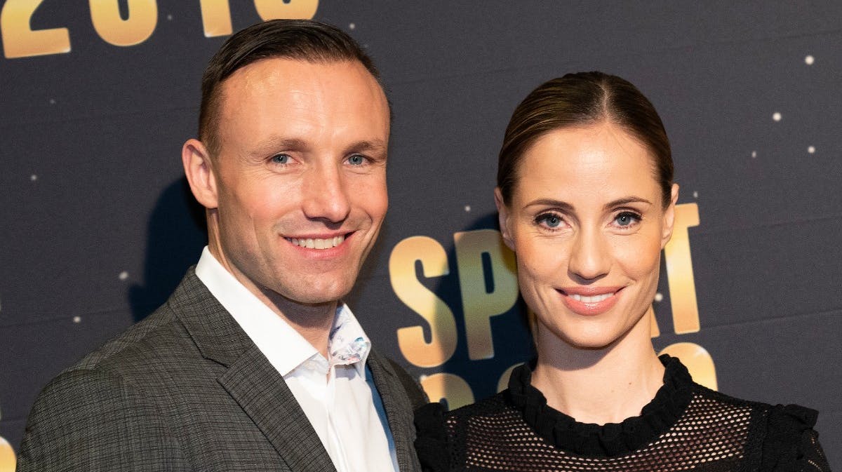 Mikkel Kessler og hustruen Lea Hvidt Kessler.