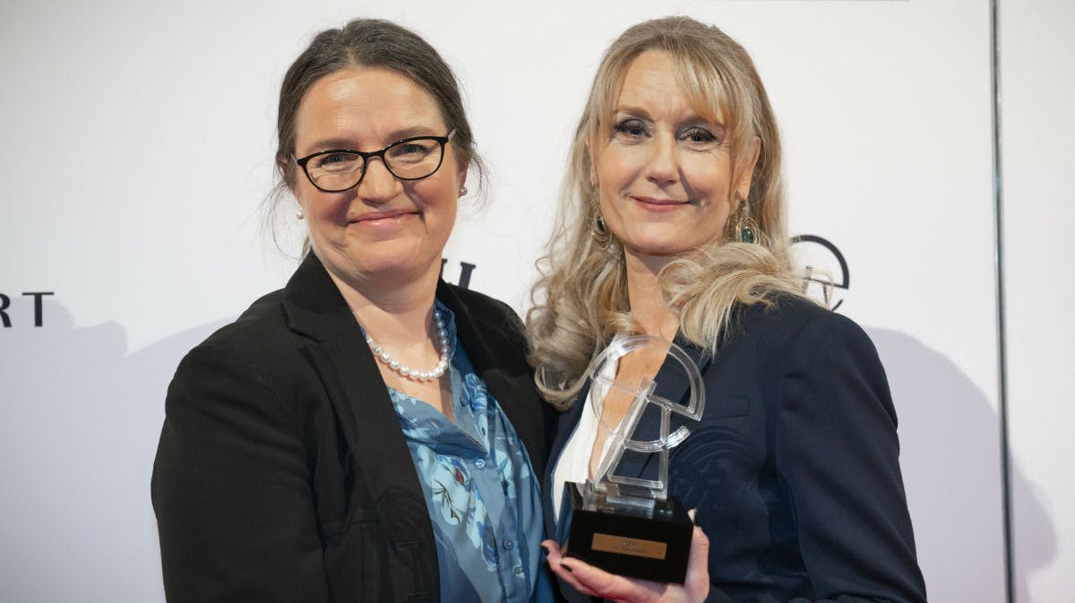 Hanna Lundblad og Anette Støvelbæk.