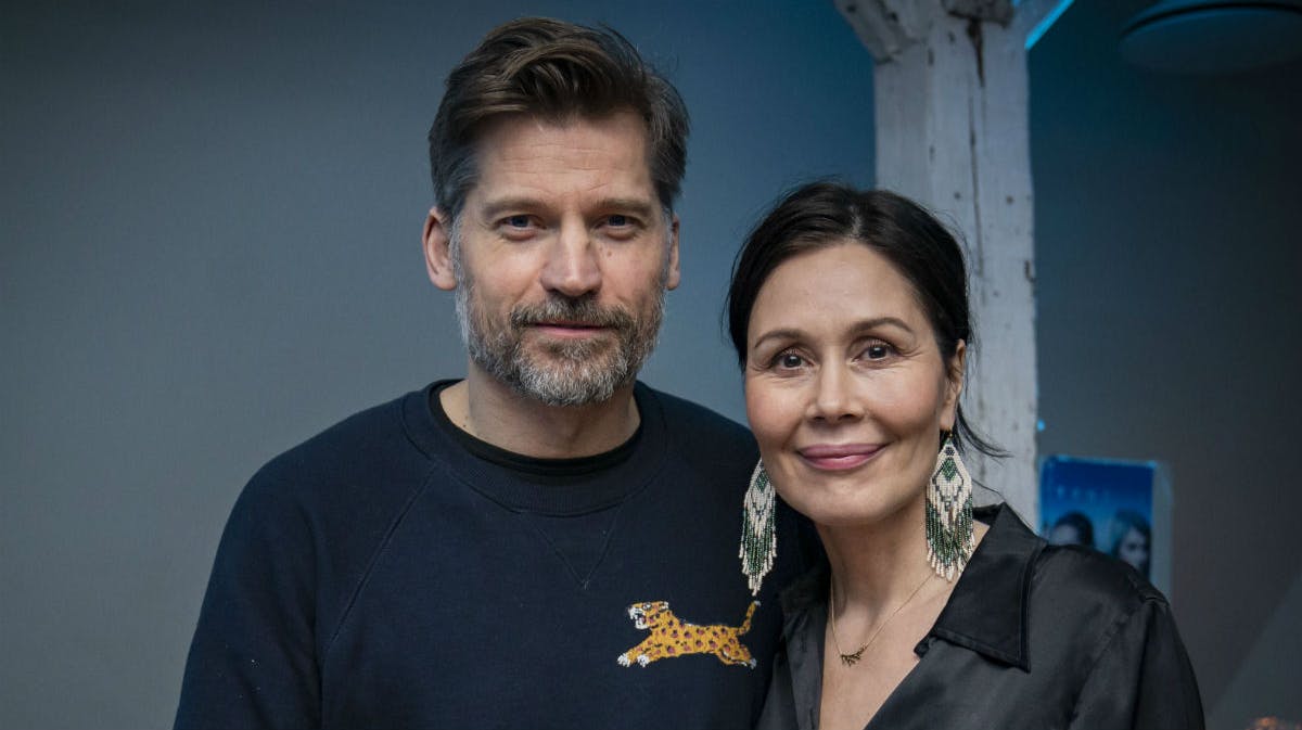 Nukâka og Nikolaj Coster-Waldau.