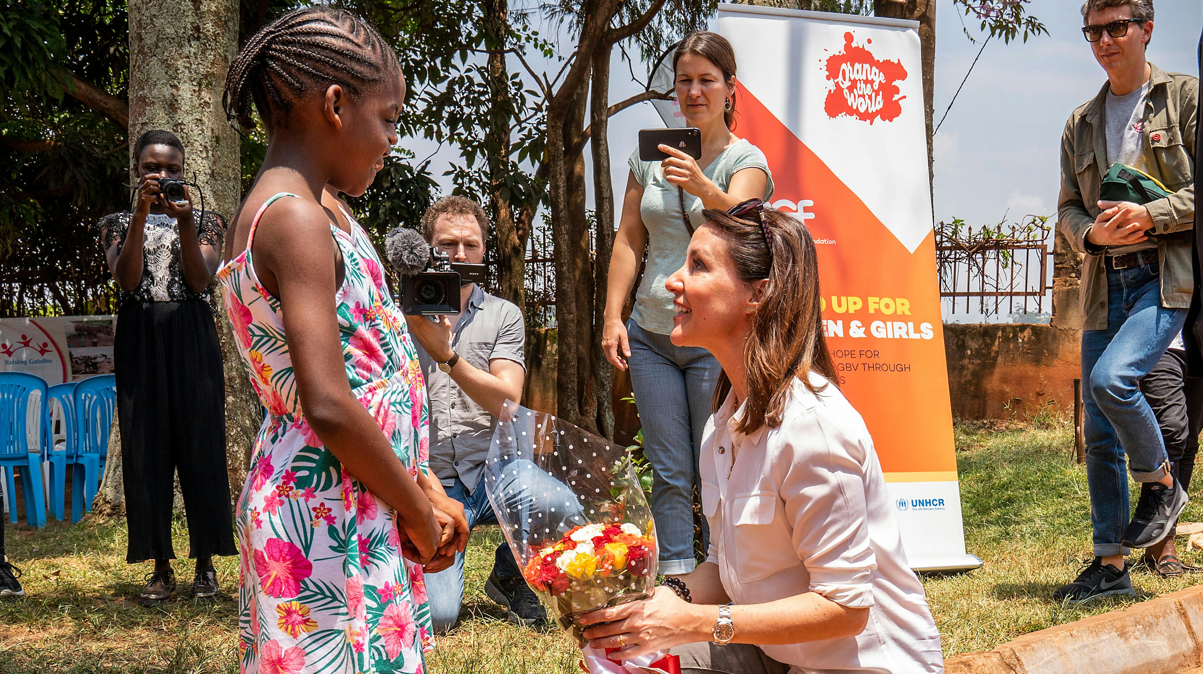 Prinsesse Marie i Uganda 2020