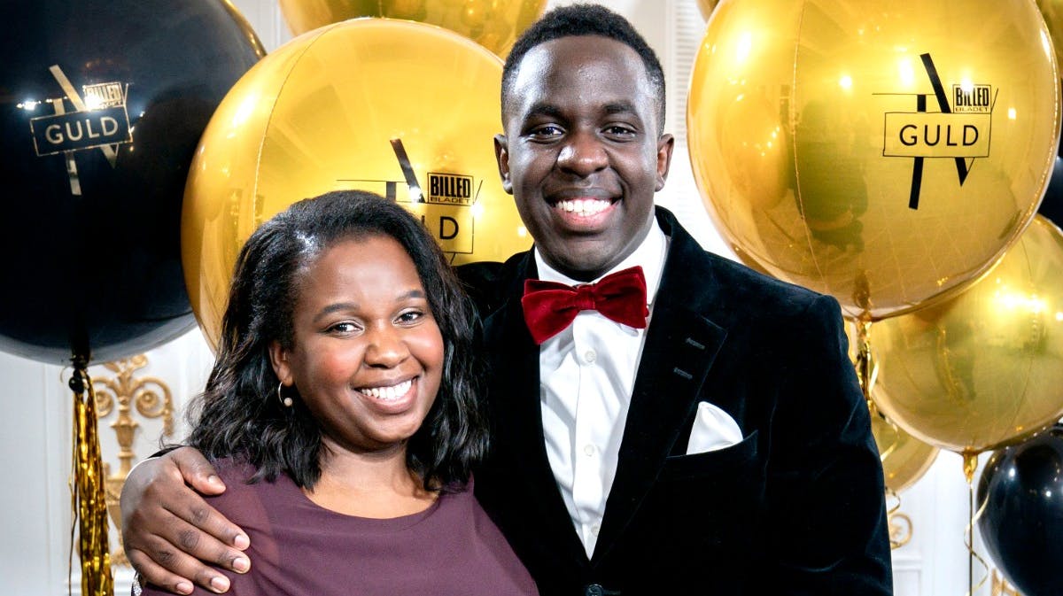 Carolyne Kaddu Rasmussen og Melvin Kakooza