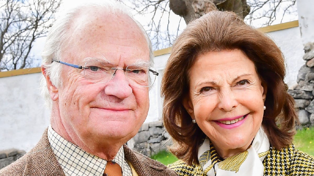 Kong Carl Gustaf og dronning Silvia