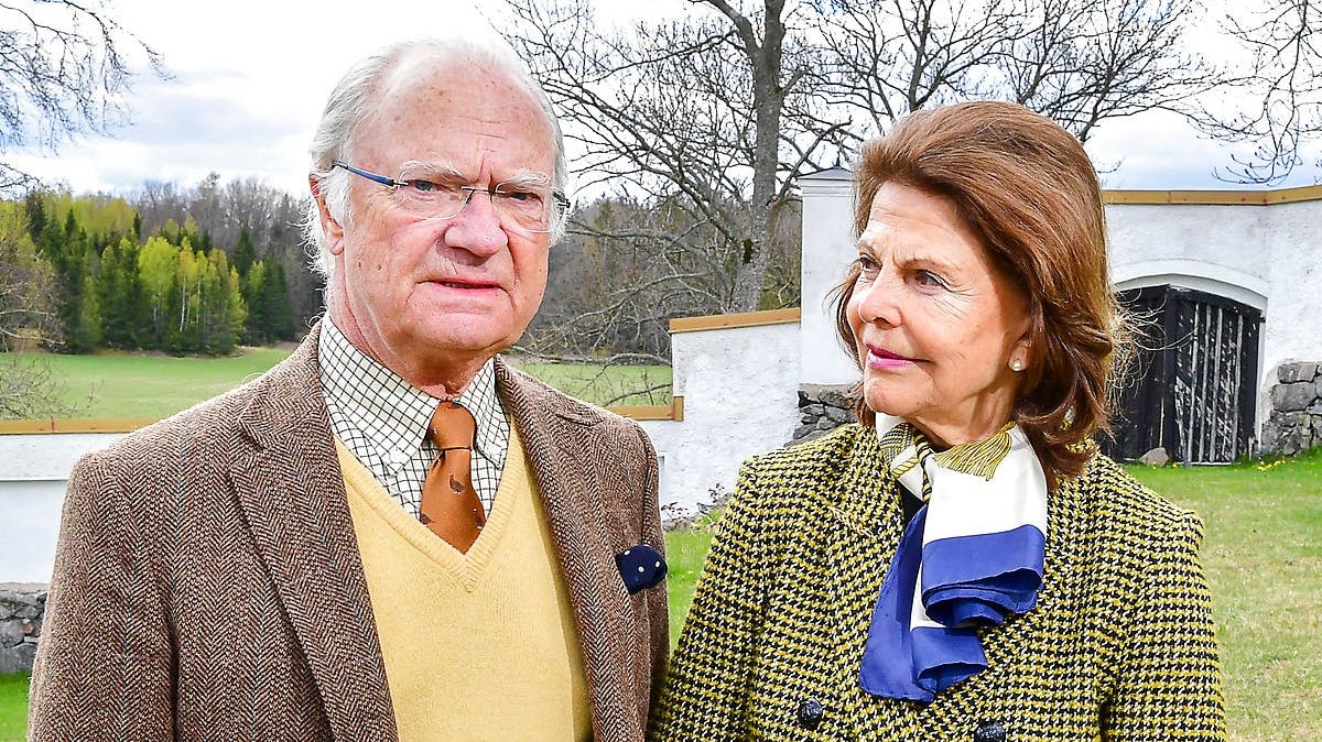 Kong Carl Gustaf og dronning Silvia