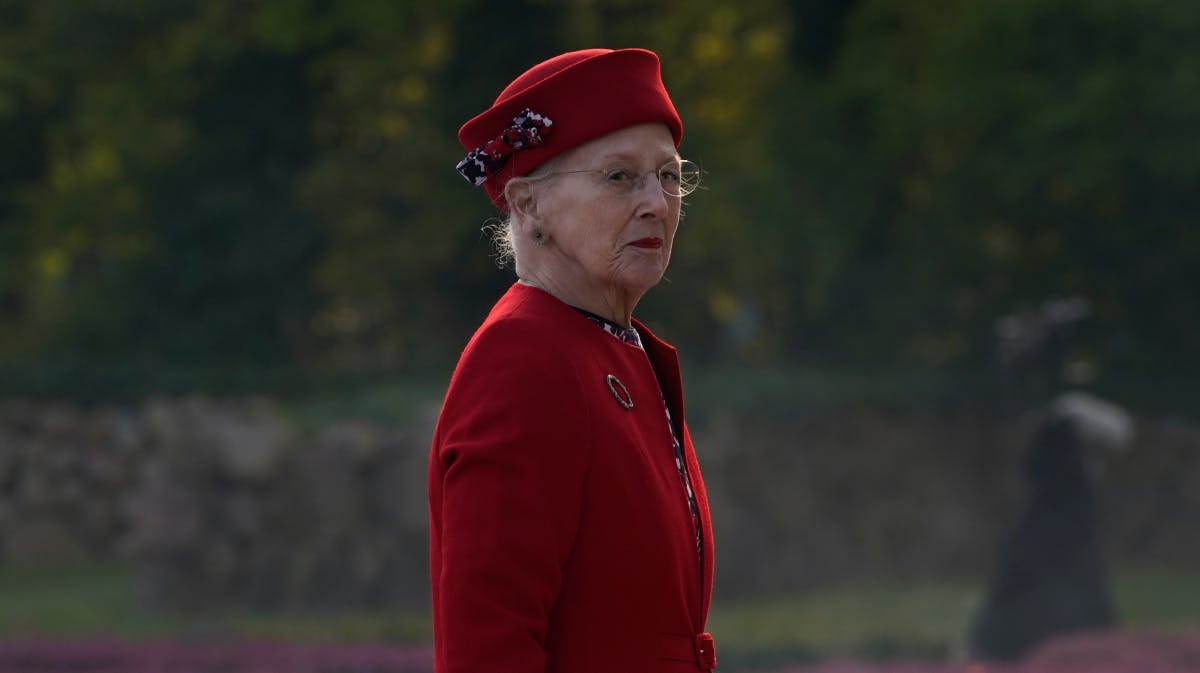 Dronning Margrethe. 