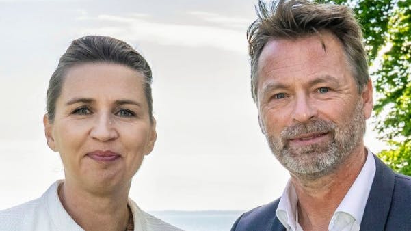 Mette Frederiksen og Bo Tengberg