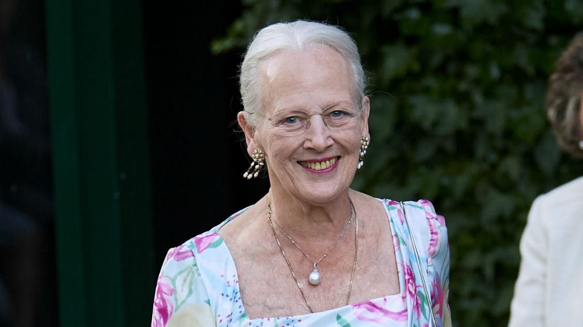 Dronning Margrethe. 