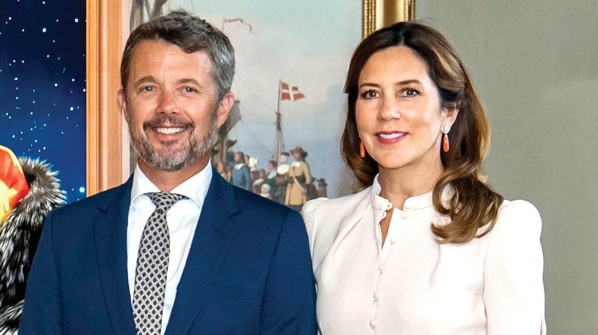 Kronprins Frederik og kronprinsesse Mary