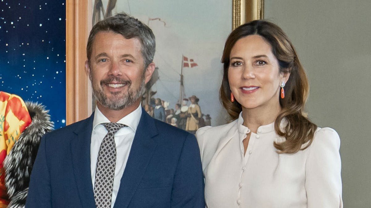 Kronprins Frederik og kronprinsesse Mary.&nbsp;