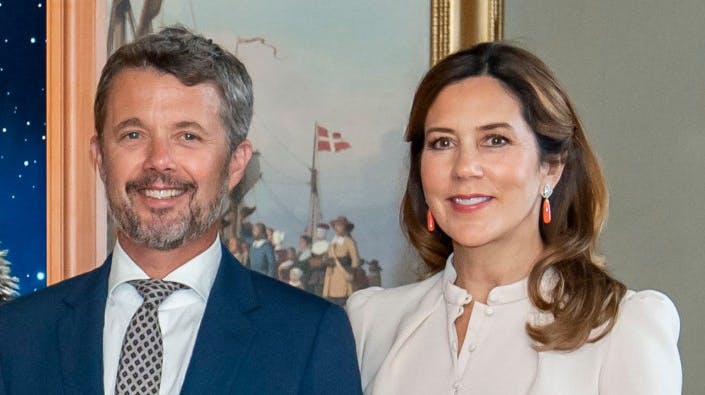 Kronprins Frederik og kronprinsesse Mary