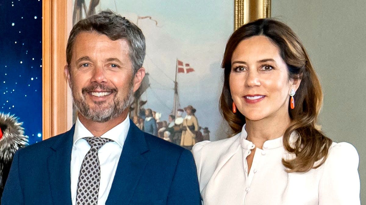 Kronprins Frederik og kronprinsesse Mary