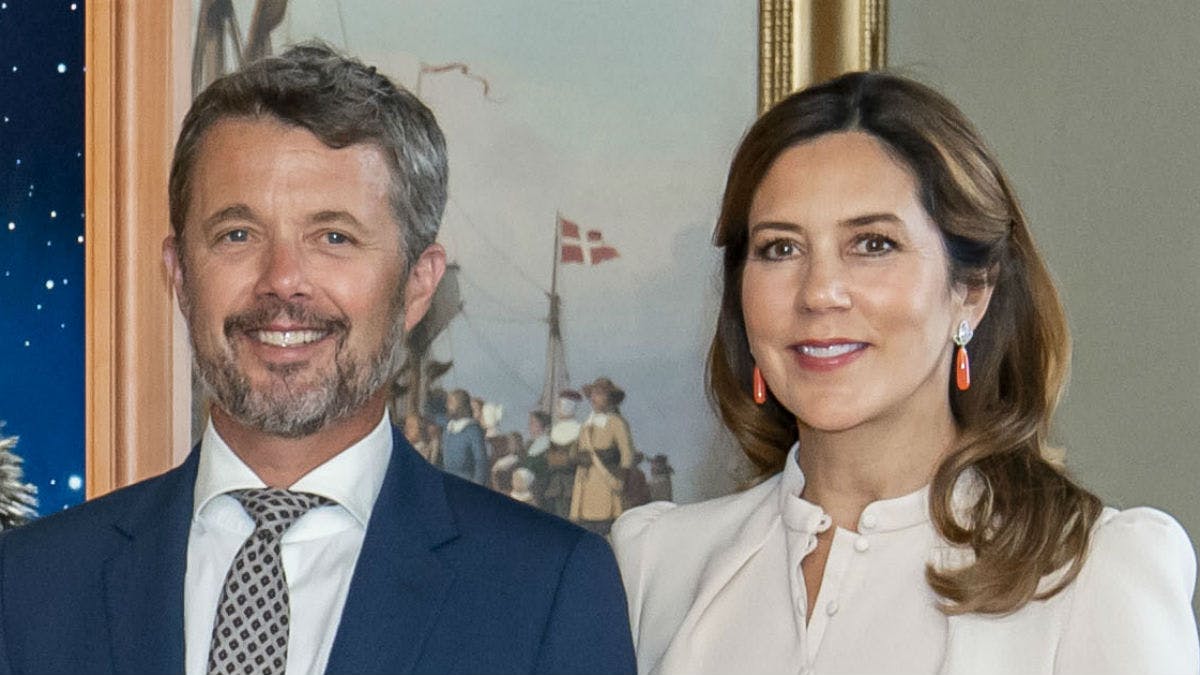 Kronprins Frederik og kronprinsesse Mary. 