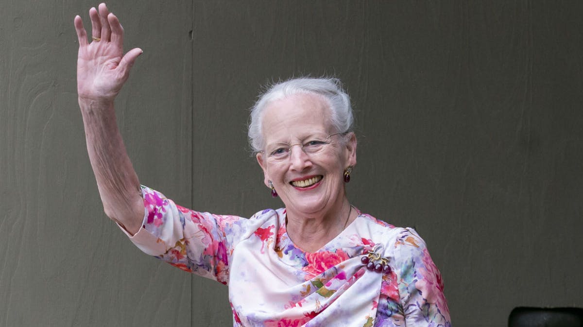 Dronning Margrethe. 