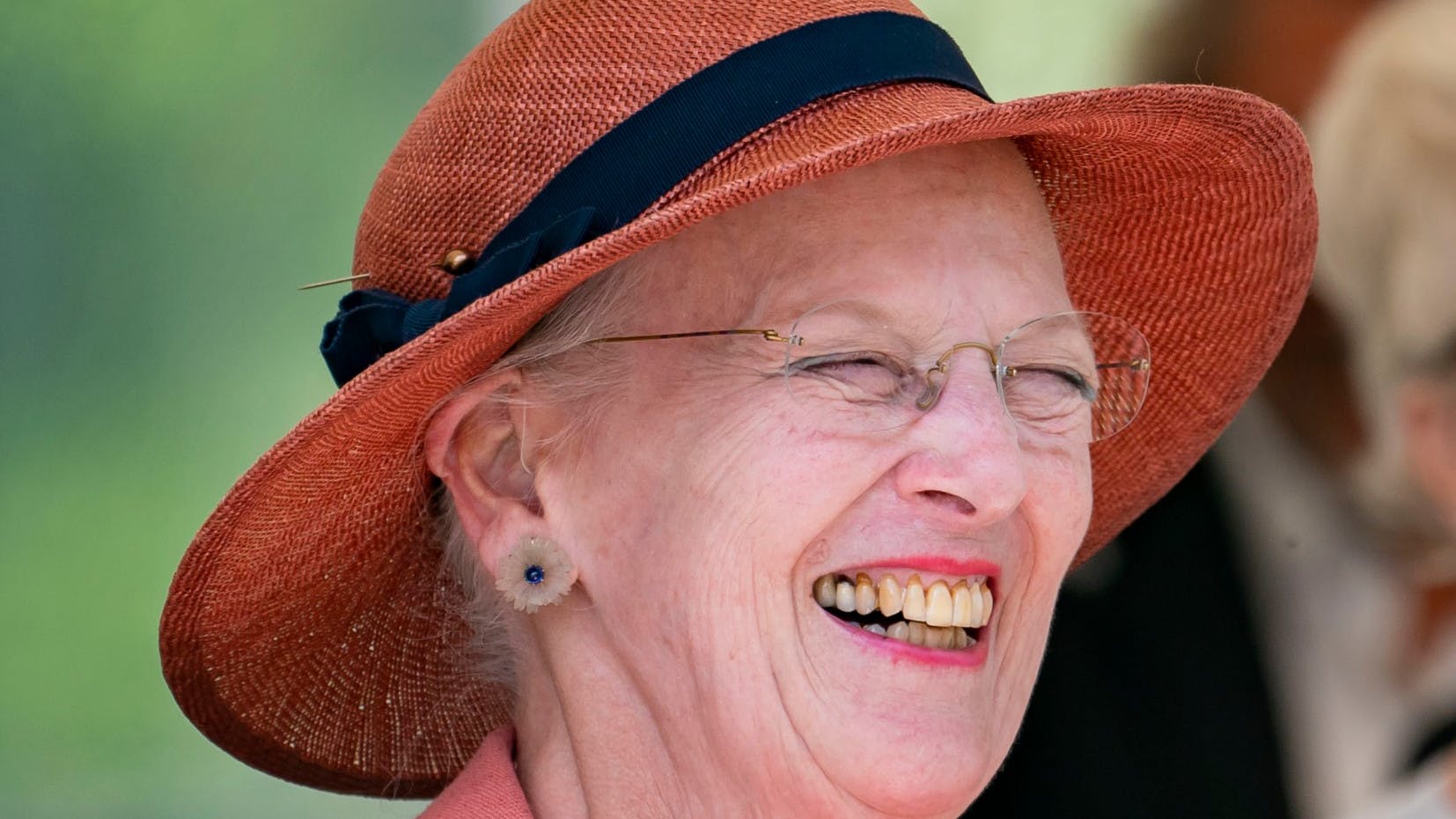 Dronning Margrethe grinede sjov | BILLED-BLADET