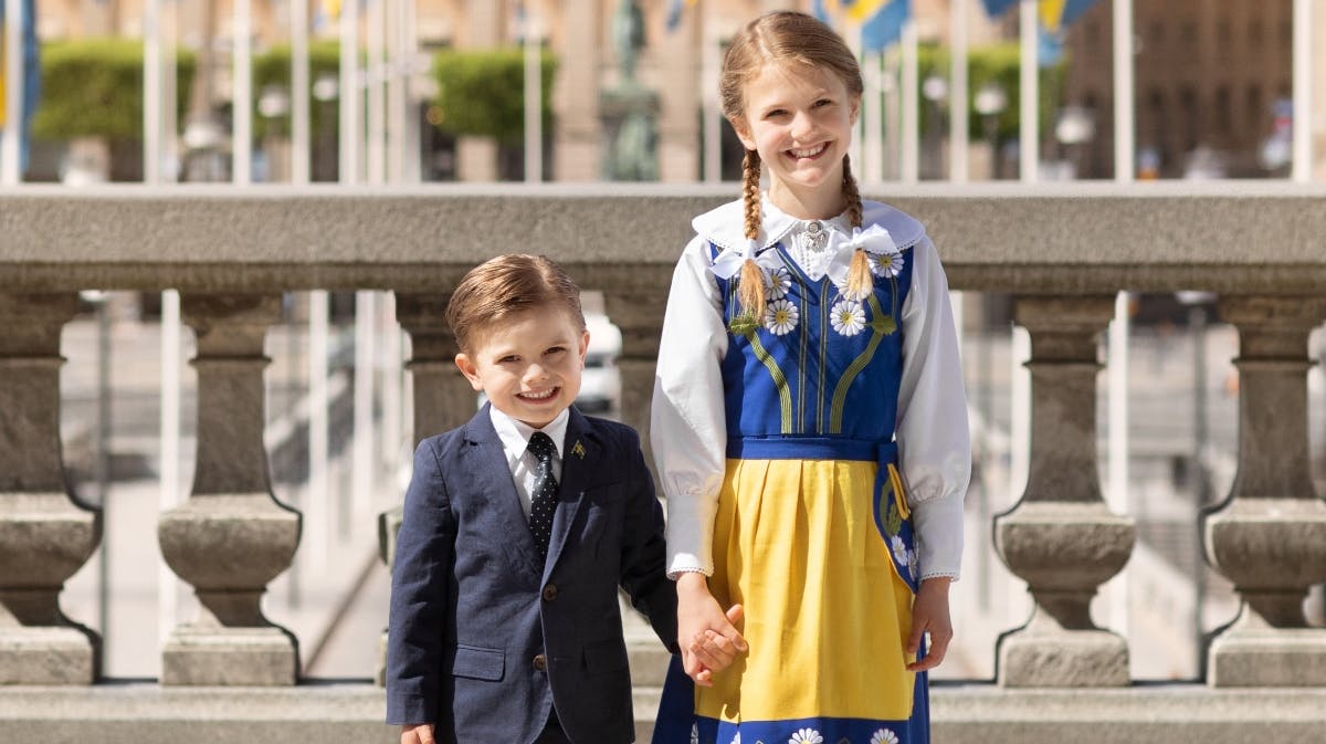 Prins Oscar og prinsesse Estelle