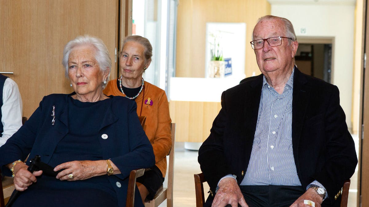 Dronning Paola og kong Albert.