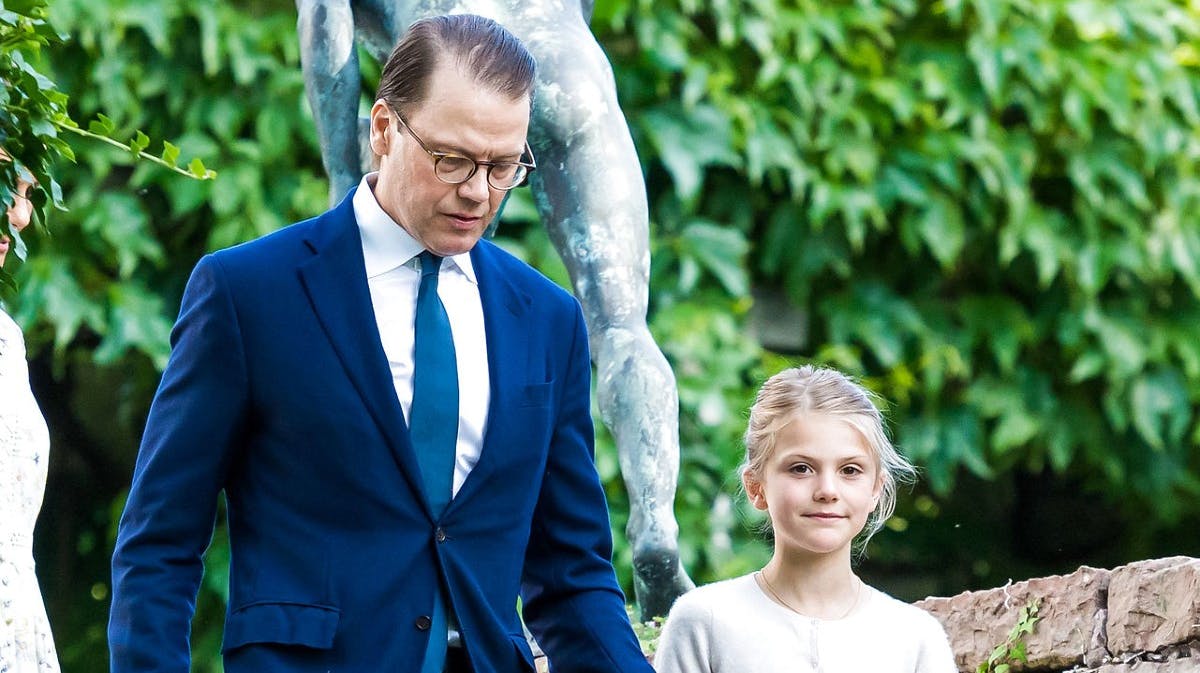 Prins Daniel og prinsesse Estelle.