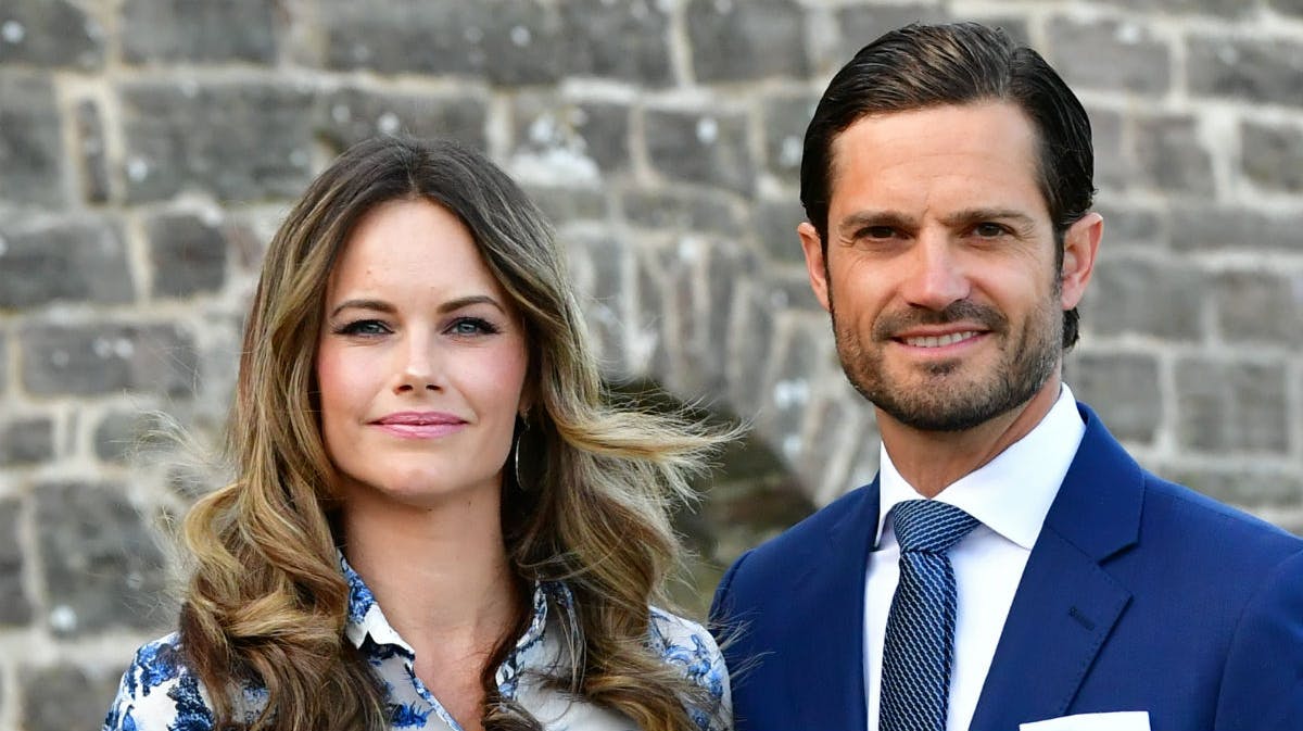 Prinsesse Sofia og prins Carl Philip ankommer til Victoriakoncerten. 